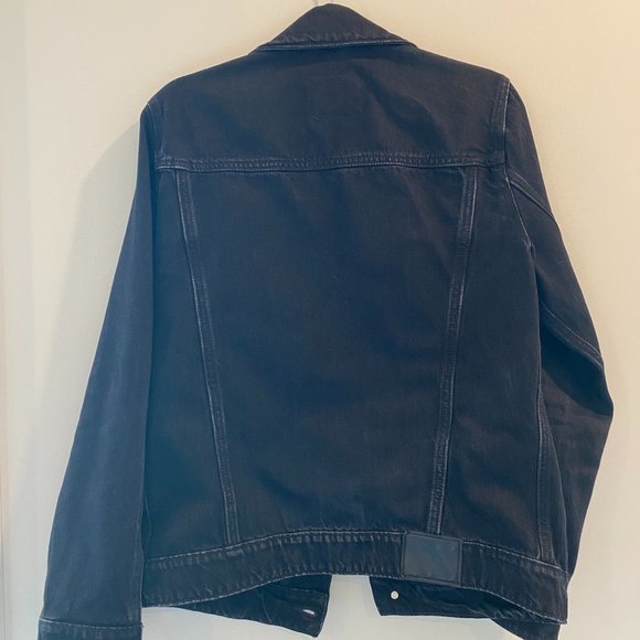 Black Denim Jacket - Picture 2 of 3